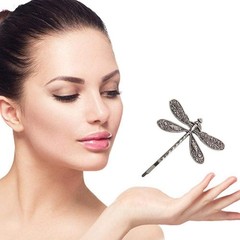 Dragonfly Hair Clip,Antique Headwear Wedding Retro Styling Hair Clip,Bridal H…