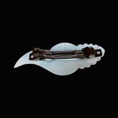Conch Shell Hair Clips Barrettes White Mother Of Pearl Shell Hair Accessories