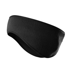 Winter Fleece Ear Warmer Headband Moisture Wicking Running Headwear Sweatband