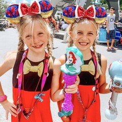 Disney` Resort 2025 Snow White Sequined Minnie Mouse Ears Headband Disneyland