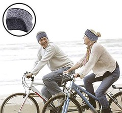 US Ear Warmer Winter Head Band Polar Fleece Ski Ear Muff Unisex Stretch Spandex