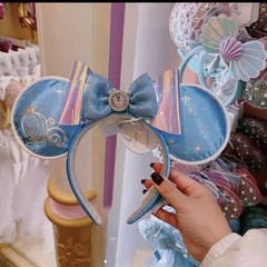 2026 Loungefly Disney.Parks Rapunzel Magical Minnie Mouse Ears Sequins Headband