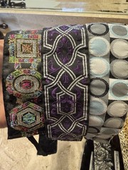 Sweaty Bands Women’s 10 Elastic/Velvet Headbands Multicolor Pattern Activewear