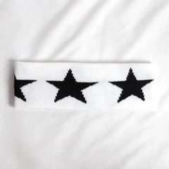 Sports Headband Elastic Sweatband Cotton Blend Unisex Yoga Workout Hair Band