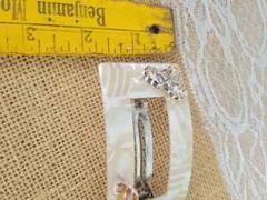 Mermaid Hair Accessory, Beach Wedding Hair Barrette, Real Seashell Clip Barrette