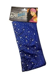 Solid Royal Blue Danbando Spandex Biker Headband Bandanna Head Wrap