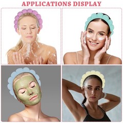 10 Pcs Spa Headbands for Women – Makeup & Skincare Terry Cloth Face Wash Bands