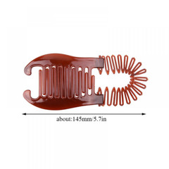Jumbo Banana Comb Clip Thick Hair Riser Claw Interlocking Jaw Extra Large