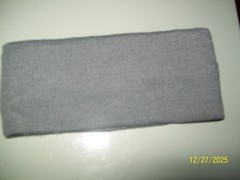 WASHINGTON DC ~Sports SWEATBAND Headband Men Workout Running Basketball Grey