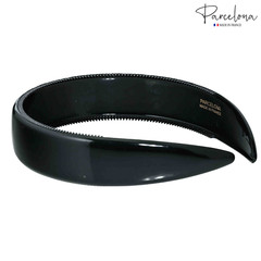 Parcelona Headband – Cellulose Acetate with Non-Slip Teeth for All Hair Types