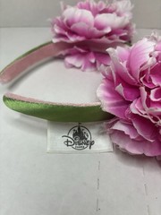 Official Disney Parks Pink Peony Flower & Garden Mickey Ear headband