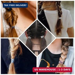1000Pcs Hair Rubber Bands, Soft Small Hair Elastics for Girls and Women, 2pcs To