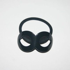 French Ponytail Holder Cover Novelty Shapes Women’s Hair Tie Band Made in France