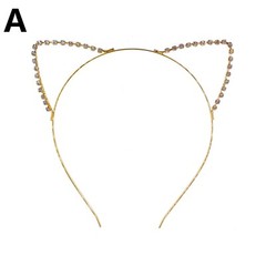USA Cute Animals Kitty Cat Bear Deer Headband Hairband Rhinestone Crystal Fawn