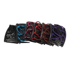 6 Pack Elastic Magic Hair Comb Vintage Stretchy Double Comb Hair Forks Clips