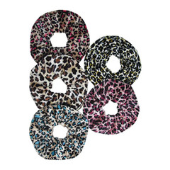 Leopard Print Girl Hair Tie Scrunchies Great Gifts for Women and Girls