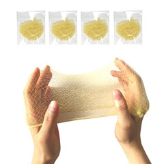 50PCS Hair Nets Invisible Elastic Edge Mesh Bun Hair Nets for Ballet Dance 20″ B