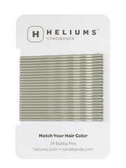 Large Bobby Pins – Silver Gray – 2.5 Inch Extra Long Wavy Hair Pins – 24 Pack