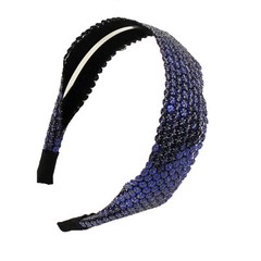 Shiny Spangle 1.5″ Wide Headband women Girl FahionSolid Hair accessories