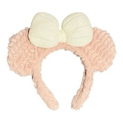 Disney Minnie Mouse Inspired plush stuffed soft teddy bear Ears headband
