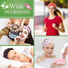 12 Pcs Nurse Headbands for Women Non Slip Nursing Headbands with Buttons Dent…
