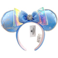 Loungefly Disney.Parks Rapunzel Cinderella Magical Minnie Ears Sequins Headband