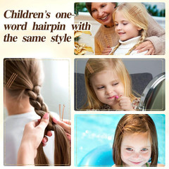 330 PCS Rose Gold Bobby Pins for Women Girls, YINGFENG 2.2 Inch Long Super Grip