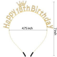 18th Birthday Decorations for Girls Happy 18th Birthday Headband 18 Year Old …