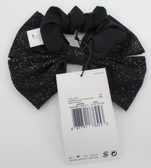 Nike Bow Ponytail Holder Women’s Black/Metallic Gold/White