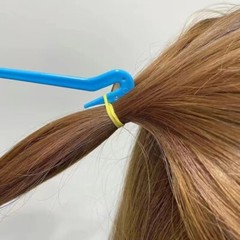 2Pcs Hair French Braid Topsy Tail Clip Magic Styling Stick DIY Bun Maker Tool