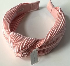 Anthropologie Twist Knot Headband Vintage Rose Pink One Size Hair Accessory, NWT
