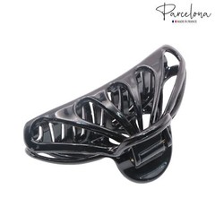 Parcelona French Rain Drop Small 2 3/4″ Celluloid Jaw Hair Claw for Women