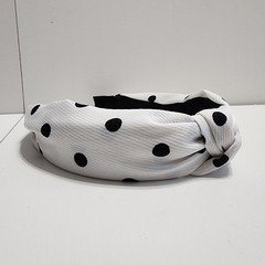 Top- Knot Headbands Lot Of 6 Cute Trendy Various Polka Dot & Animal Print