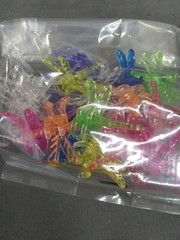 20 Mixed Color Plastic Cute Dragonfly Hair Claw Clips Clamp