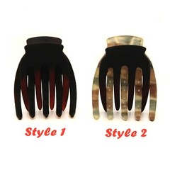 French Multi Color Hand Painted Hair Claw High Quality Hair Accessories C26-P06