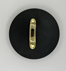 Gold Barrette ~ Great for all hair types ~ 3 inches in length