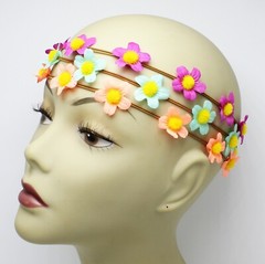 New Boho Hippie Flower Headband Crown in Three Colors #STKH0301