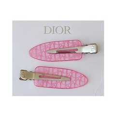 Dior Beauty Backstage Pink Hair Clips Get Ready 2 piece set Novelty GWP NEW