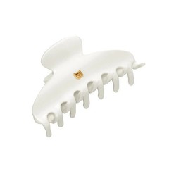 New Balmain Cellulose Acetate Pince à cheveux Medium White