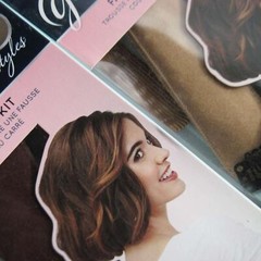 Goody Simple Styles Hair Faux Bob Kit 3 Easy Steps 10 Bobby Pins Blonde Light