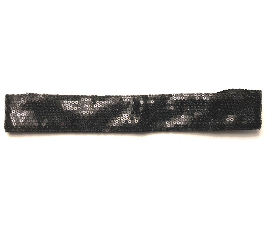 Women Soft Headband Headwrap Fabric Kerchief Hair Bandeau Ponytail Holder Shiny