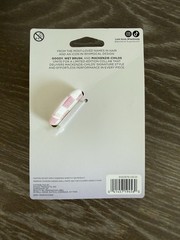 Goody x MacKenzie-Childs Pink & White Check Plastic Hair Claw Clip