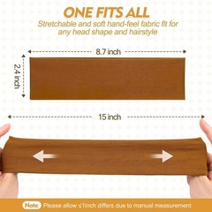 Womens Stretchy Headbands Non Slip Workout Yoga Hairbands Hair Accessories