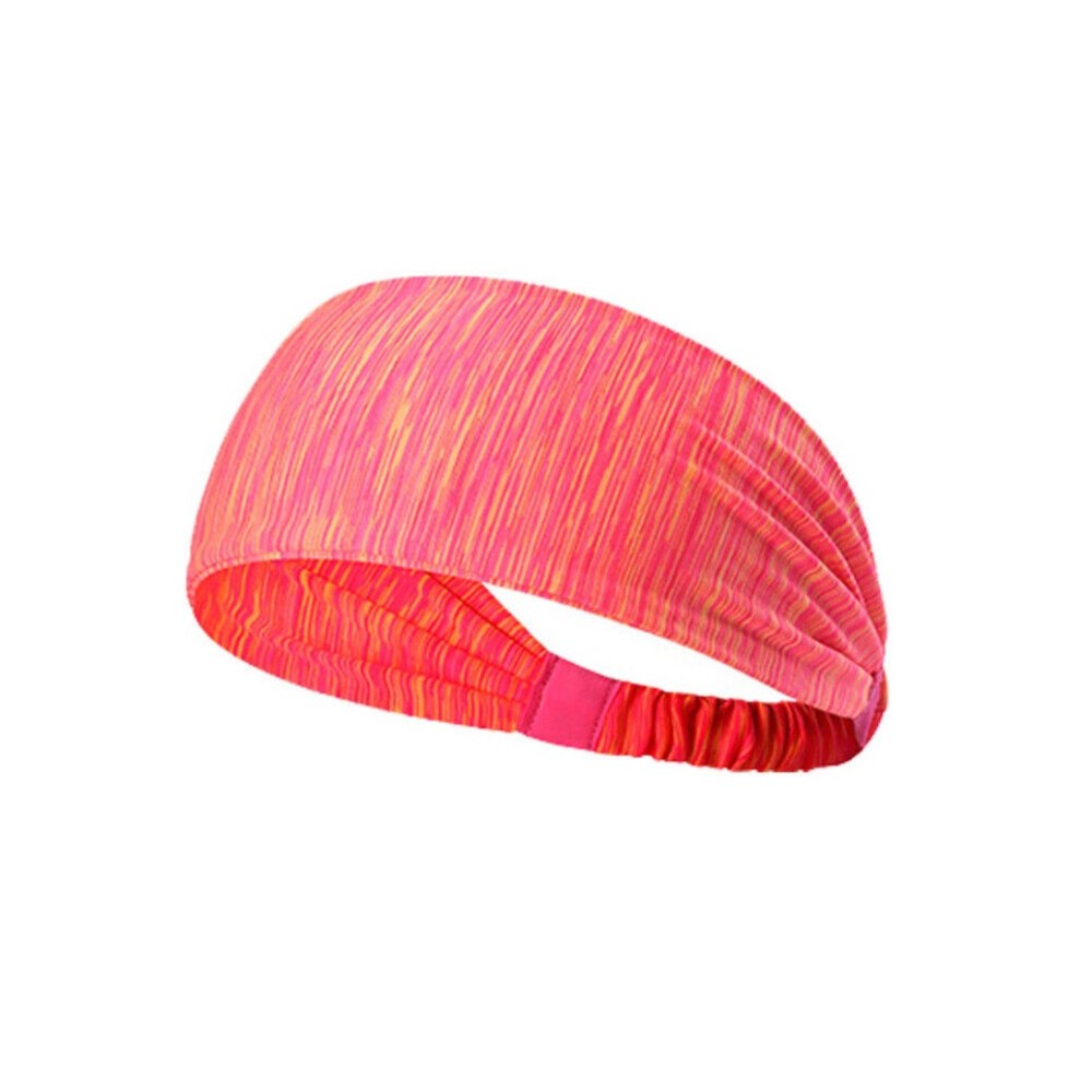 Mens Womens Sweat Sweatband Headband Stretch Sports Head Band Yoga Gym Running