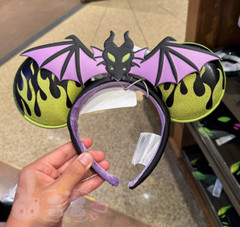 Disney’s Sleeping Beauty Maleficent as Dragon Halloween Ears Minnie Headband