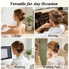 Medium Flat Hair Clips – Strong Hold French Claw & Duckbill for Thick/Thin Hair,