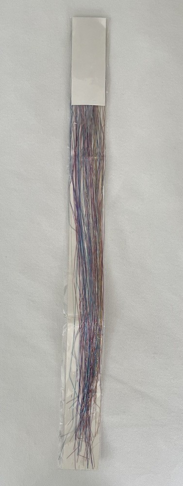 Clip in Hair Tinsel 20 Inch Glitter Tinsel Hair Extensions Fairy Hair Tinsel