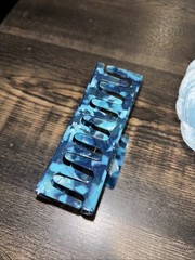 Elemis Velvet Light Blue Braided Headband For Washing Face & Claw Hair Clip NEW