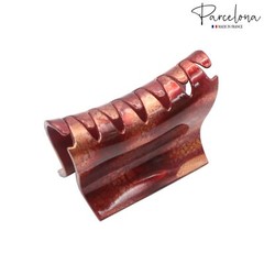 Parcelona French Slide 3″ Medium Cellulose Jaw Hair Claw for Women and Girls