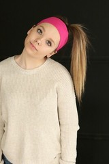 12 Cotton Stretch Headbands Yoga Softball Sports Soft Hair Band Sweatband Head